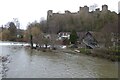 SO5074 : Ludlow Castle and the River Teme by Philip Halling