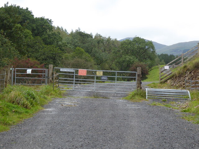 The Southern Upland Way near Bellshaw... © Dave Kelly cc-by-sa/2.0 ...