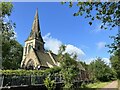 SJ8146 : St Luke's church, Silverdale by Jonathan Hutchins