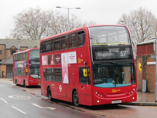 Kingston upon Thames Fairfield Bus Colin Smith Geograph