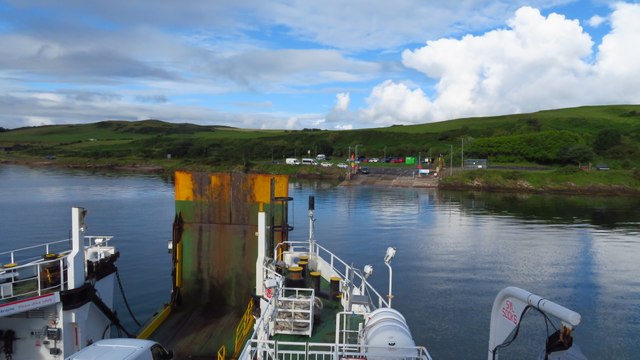 On Cumbrae Ferry approaching Cumbrae... © Colin Park cc-by-sa/2.0 ...