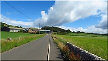 NS1655 : On Great Cumbrae Island - College Street leading up to Breakough by Colin Park