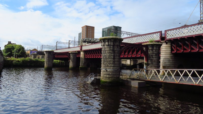 Glasgow - Caledonian Railway Bridge Over... © Colin Park Cc-by-sa/2.0 ...