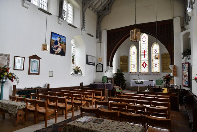 Peldon, St. Mary the Virgin's Church:... © Michael Garlick cc-by-sa/2.0 ...