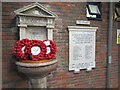 SU9949 : Guildford Railway Station - War Memorial by Colin Smith
