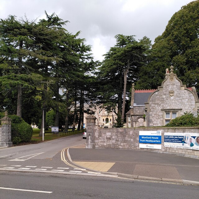 Entrance To Wonford House Hospital © A J Paxton Geograph Britain