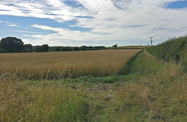 Farmland along Ratcliffe Road near... © Mat Fascione :: Geograph ...