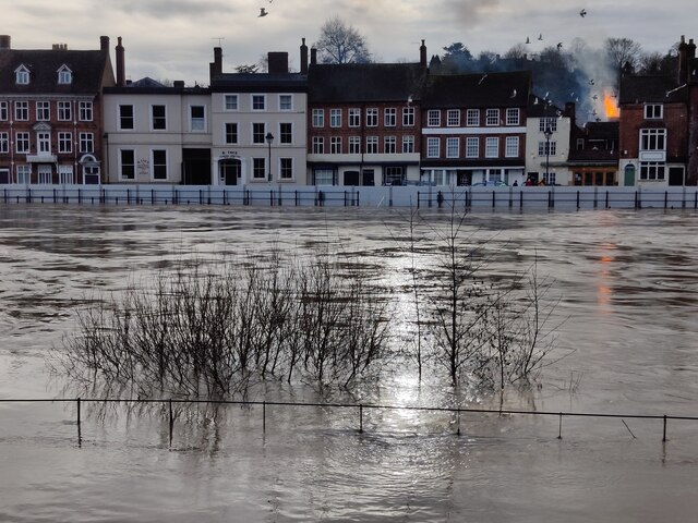 Flooding on the River Severn at Bewdley © Mat Fascione :: Geograph ...