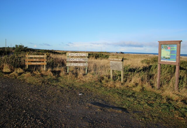 Signs at Spey Bay Wildlife Reserve © Richard Sutcliffe cc-by-sa/2.0 ...