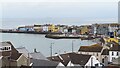 Donaghadee - view to Harbour from The Moat