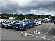 SO9881 : Car park at Frankley Services by Jonathan Hutchins