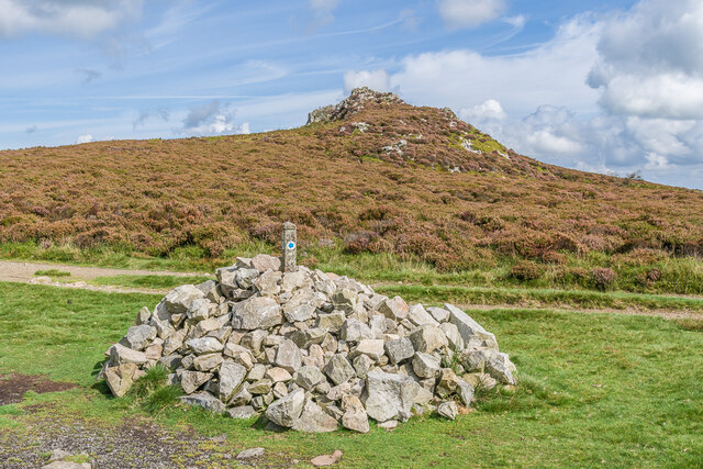 Cairn © Ian Capper :: Geograph Britain and Ireland