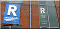 Signs on offices of DK Rumsby & Co Accountants and Auditors