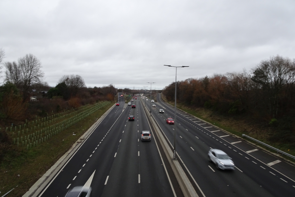 A1 near Fawdon Interchange © DS Pugh cc-by-sa/2.0 :: Geograph Britain ...