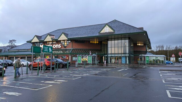 Morrisons Supermarket © JThomas cc-by-sa/2.0 :: Geograph Britain and ...