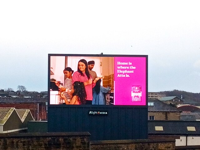 Led Billboard Beside Shipley Airedale © Stephen Armstrong 