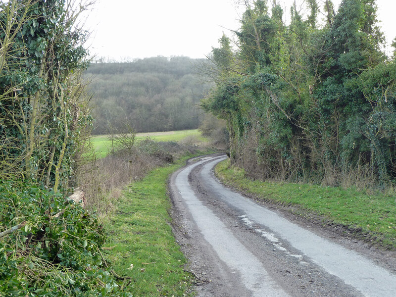 Lane Up To Kithurst Car Park © Robin Webster Cc-by-sa/2.0 :: Geograph ...