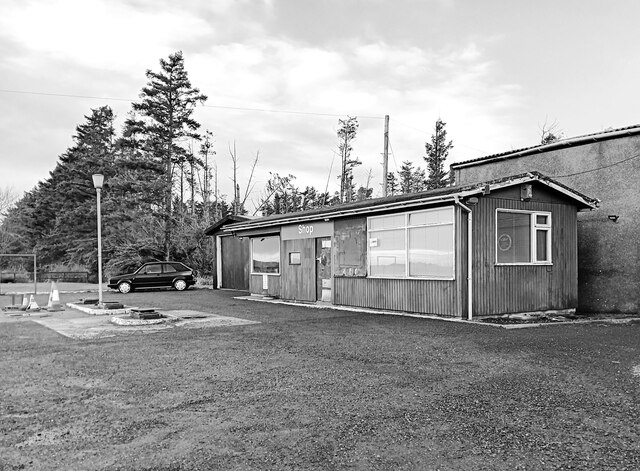 Study Of A Gasoline Station © David Bremner :: Geograph Britain And Ireland