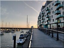 TQ3303 : The Boardwalk at West Quay, Brighton Marina by Mat Fascione