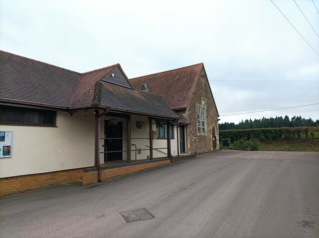 Redmarley Village Hall © Pebble cc-by-sa/2.0 :: Geograph Britain and ...