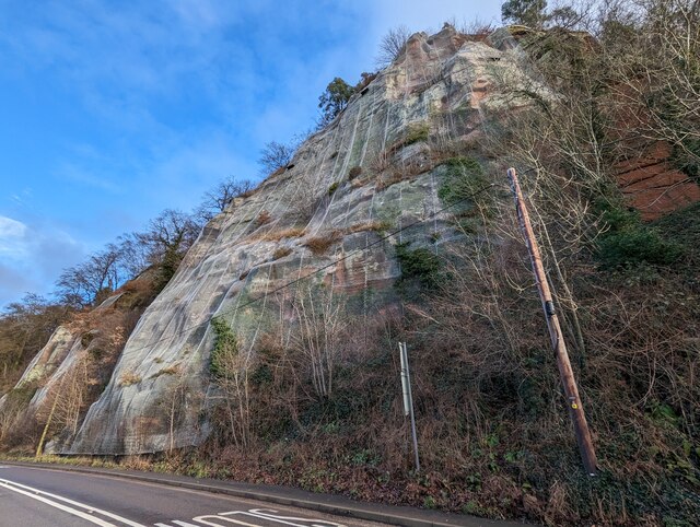 High Rock cliff, Bridgnorth © TCExplorer :: Geograph Britain and Ireland