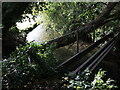 Rickety footbridge near Giggen Street