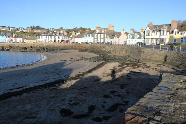 Beach in Sunlight, Portpatrick © Billy McCrorie :: Geograph Britain and ...