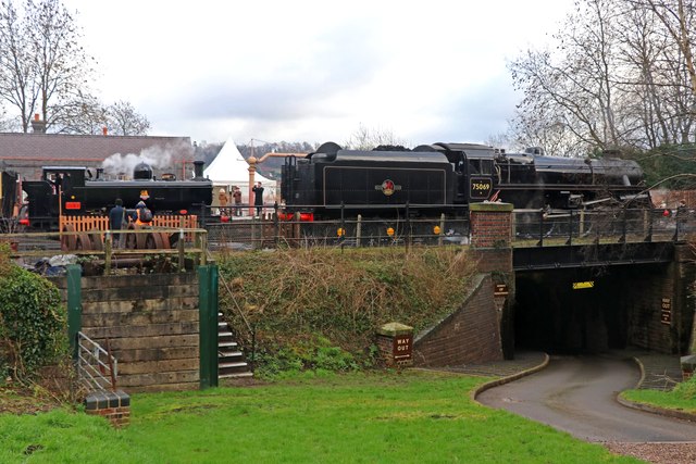 Severn Valley Railway Locomotives At © Chris Allen Cc By Sa20