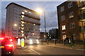 TQ3386 : Blocks of flats on Manor Road, Stoke Newington by David Howard
