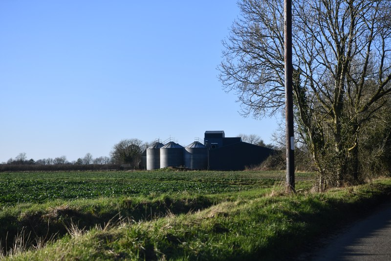 Bush Green: Blackthorn Farm © Michael Garlick cc-by-sa/2.0 :: Geograph ...