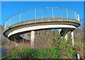 NZ3154 : Curly Wurly footbridge in Fatfield, Washington by Roger Morris