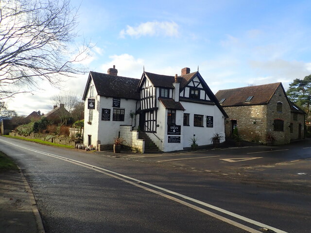 The Swan Inn, Aston Munslow © Eirian Evans :: Geograph Britain And Ireland