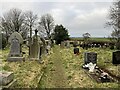 SJ8253 : St Martin's churchyard, Talke by Jonathan Hutchins