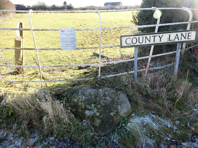 On County Lane near Albrighton © Jeremy Bolwell cc-by-sa/2.0 ...