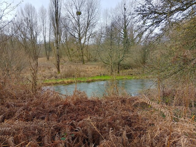 River Lambourn © Oscar Taylor :: Geograph Britain And Ireland