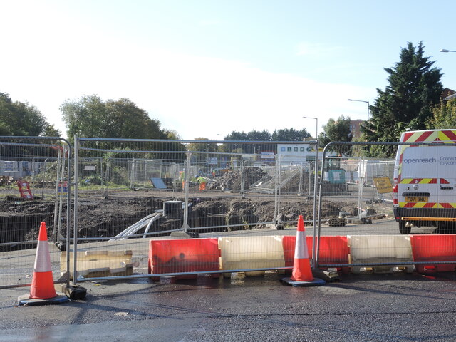 Fences around Hereford Street © Neil Owen :: Geograph Britain and Ireland