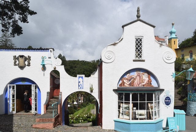 Portmeirion: the Bridge House © Bill Harrison :: Geograph Britain and ...