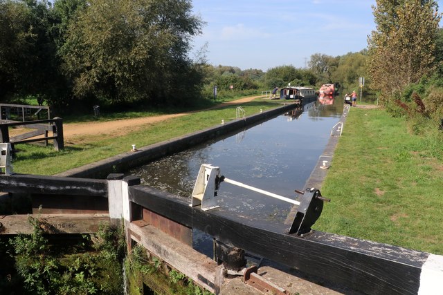 Kennet & Avon Canal - Fobney Lock © Chris Allen :: Geograph Britain and ...