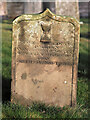 An old gravestone at Earlston Parish Churchyard