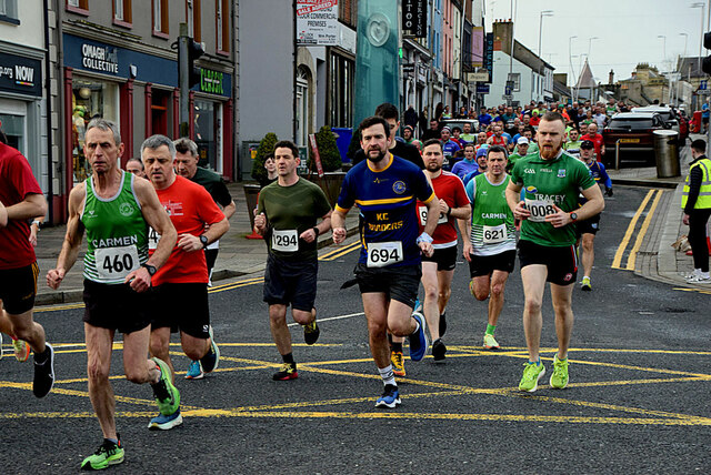 Omagh CBS Half Marathon - B © Kenneth Allen :: Geograph Ireland