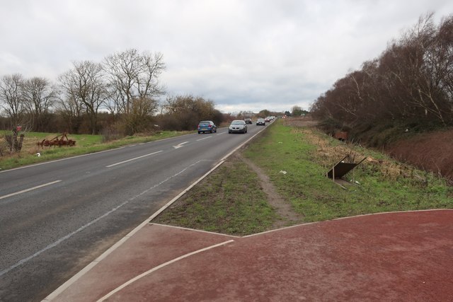 A10 Around Waterbeach Barracks Site © Hugh Venables Cc By Sa20