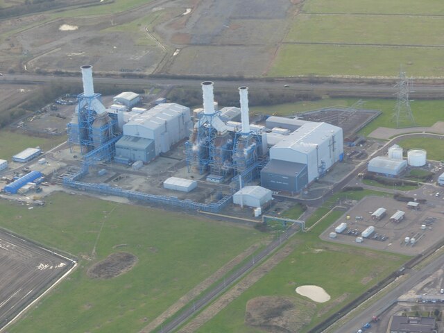 South Humber Bank Power Station: aerial... © Simon Tomson :: Geograph ...