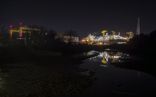 The 'SeaRose FPSO' at Belfast © Rossographer cc-by-sa/2.0 :: Geograph ...