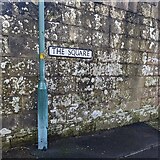 SO5504 : The Square name sign, St Briavels by Jaggery