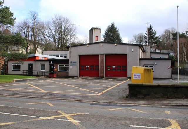 Kirkintilloch Fire Station © Richard Sutcliffe cc-by-sa/2.0 :: Geograph ...