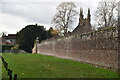 TQ5243 : Garden Wall, Penshurst Place by N Chadwick