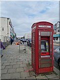 SU5600 : Lee High Street: phone box with another side to it by Basher Eyre