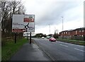 A191 approaching roundabout