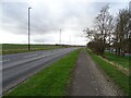 Path beside Fordley Bypass (B1321)