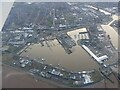 Fish Dock, Grimsby: aerial 2024